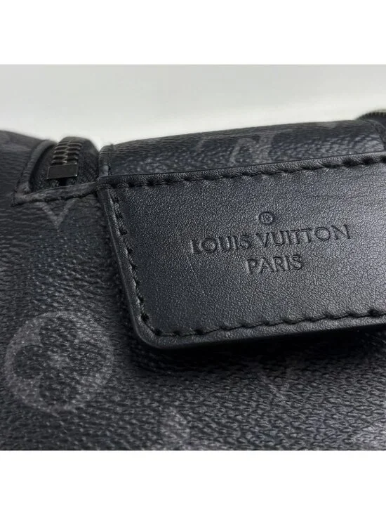 Louis Vuitton Dop Kit Pouch Travel Bag Second Damier Graphite Black - Picture 4 of 10